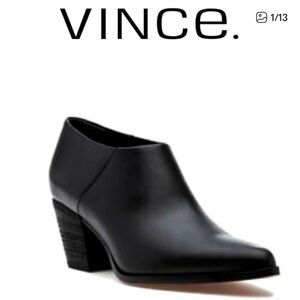 VINCE Hamilton Low Chelsea Bootie Pointed Toe Size 8